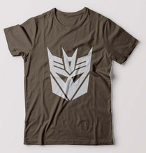 Load image into Gallery viewer, Decepticon Transformers T-Shirt for Men-Olive Green-Ektarfa.online