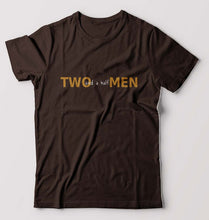 Load image into Gallery viewer, Two and a Half Men T-Shirt for Men-Coffee Brown-Ektarfa.online