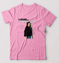 Load image into Gallery viewer, Louis Tomlinson T-Shirt for Men-Light Baby Pink-Ektarfa.online
