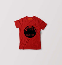 Load image into Gallery viewer, Led Zeppelin Kids T-Shirt for Boy/Girl-Red-Ektarfa.online