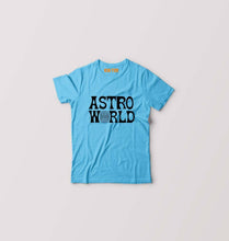 Load image into Gallery viewer, Astroworld Travis Scott Kids T-Shirt for Boy/Girl-Light Blue-Ektarfa.online