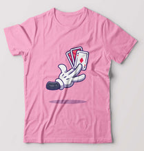 Load image into Gallery viewer, Poker T-Shirt for Men-Light Baby Pink-Ektarfa.online
