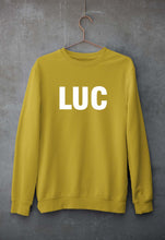 Load image into Gallery viewer, LUC Unisex Sweatshirt for Men/Women-Mustard Yellow-Ektarfa.online
