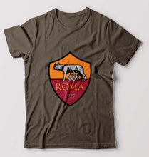 Load image into Gallery viewer, A.S. Roma T-Shirt for Men-Olive Green-Ektarfa.online