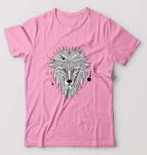 Load image into Gallery viewer, Lion T-Shirt for Men-Light Baby Pink-Ektarfa.online