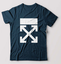Load image into Gallery viewer, Off-white T-Shirt for Men-Petrol Blue-Ektarfa.online