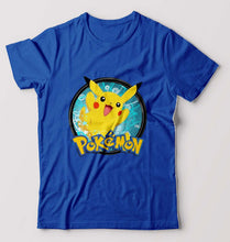 Load image into Gallery viewer, Pokémon T-Shirt for Men-Royal Blue-Ektarfa.online