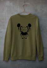 Load image into Gallery viewer, Kaws Mickey Unisex Sweatshirt for Men/Women-Olive Green-Ektarfa.online