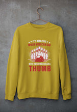 Load image into Gallery viewer, Bowling Unisex Sweatshirt for Men/Women-Mustard Yellow-Ektarfa.online