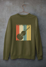 Load image into Gallery viewer, Double Bass Violin Unisex Sweatshirt for Men/Women-Olive Green-Ektarfa.online