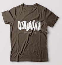 Load image into Gallery viewer, Piano T-Shirt for Men-Olive Green-Ektarfa.online