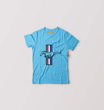Load image into Gallery viewer, Ford Mustang Kids T-Shirt for Boy/Girl-Light Blue-Ektarfa.online