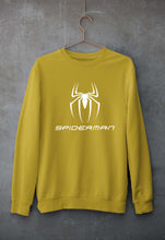 Load image into Gallery viewer, Spiderman Unisex Sweatshirt for Men/Women-Mustard Yellow-Ektarfa.online