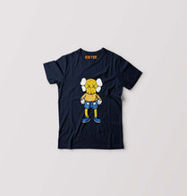 Load image into Gallery viewer, Kaws Kids T-Shirt for Boy/Girl-Navy Blue-Ektarfa.online