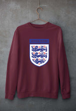 Load image into Gallery viewer, England Football Unisex Sweatshirt for Men/Women-Maroon-Ektarfa.online