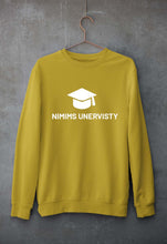Load image into Gallery viewer, NMIMS Unisex Sweatshirt for Men/Women-Mustard Yellow-Ektarfa.online