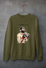Load image into Gallery viewer, Khabib Nurmagomedov Unisex Sweatshirt for Men/Women-Olive Green-Ektarfa.online