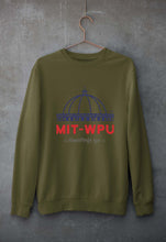 Load image into Gallery viewer, MIT World Peace University Unisex Sweatshirt for Men/Women-Olive Green-Ektarfa.online