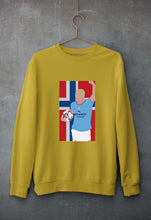 Load image into Gallery viewer, Erling Haaland Unisex Sweatshirt for Men/Women-Mustard yellow-Ektarfa.online