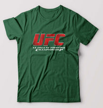 Load image into Gallery viewer, UFC T-Shirt for Men-Bottle Green-Ektarfa.online