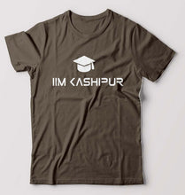 Load image into Gallery viewer, IIM Kashipur T-Shirt for Men-Olive Green-Ektarfa.online
