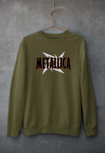 Load image into Gallery viewer, Metallica Unisex Sweatshirt for Men/Women-Olive Green-Ektarfa.online