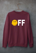 Load image into Gallery viewer, Emoji Off Unisex Sweatshirt for Men/Women-Maroon-Ektarfa.online