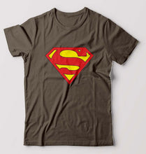 Load image into Gallery viewer, Superman T-Shirt for Men-Olive Green-Ektarfa.online