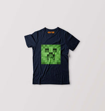 Load image into Gallery viewer, Minecraft Kids T-Shirt for Boy/Girl-Navy Blue-Ektarfa.online