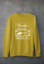 Load image into Gallery viewer, Fender Unisex Sweatshirt for Men/Women-Mustard Yellow-Ektarfa.online
