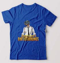 Load image into Gallery viewer, PUBG Player Unknown's Battleground T-Shirt for Men-Royal Blue-Ektarfa.online