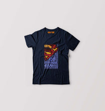 Load image into Gallery viewer, Superman Superhero T-Shirt for Boy/Girl-Navy Blue-Ektarfa.online