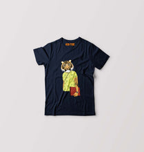 Load image into Gallery viewer, TIGER Kids T-Shirt for Boy/Girl-Navy Blue-Ektarfa.online