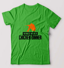Load image into Gallery viewer, PUBG Winner Winner Chicken Dinner T-Shirt for Men-flag green-Ektarfa.online