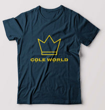 Load image into Gallery viewer, J. Cole World T-Shirt for Men-Petrol Blue-Ektarfa.online