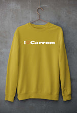 Load image into Gallery viewer, Love Carrom Unisex Sweatshirt for Men/Women-Mustard Yellow-Ektarfa.online