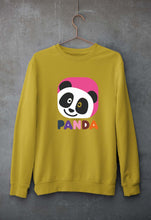 Load image into Gallery viewer, Panda Unisex Sweatshirt for Men/Women-Mustard Yellow-Ektarfa.online