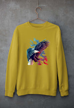 Load image into Gallery viewer, Eagle Unisex Sweatshirt for Men/Women-Mustard yellow-Ektarfa.online
