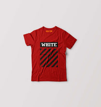 Load image into Gallery viewer, off white Kids T-Shirt for Boy/Girl-Red-Ektarfa.online