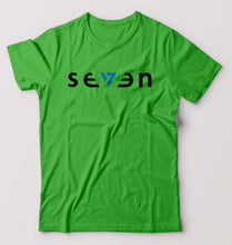 Load image into Gallery viewer, Seven MS Dhoni T-Shirt for Men-flag green-Ektarfa.online