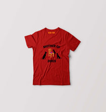 Load image into Gallery viewer, Mother of Dog Kids T-Shirt for Boy/Girl-Red-Ektarfa.online