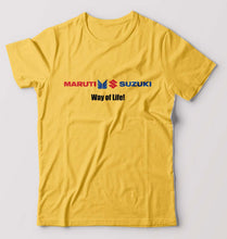 Load image into Gallery viewer, Maruti-Suzuki T-Shirt for Men-Golden Yellow-Ektarfa.online