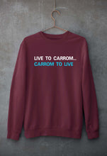 Load image into Gallery viewer, Carrom Unisex Sweatshirt for Men/Women-Maroon-Ektarfa.online