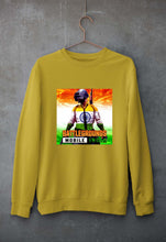 Load image into Gallery viewer, Battlegrounds Mobile India (BGMI) Unisex Sweatshirt for Men/Women-Mustard yellow-Ektarfa.online
