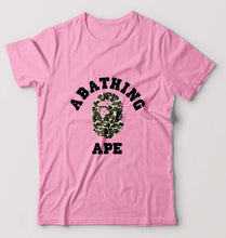 Load image into Gallery viewer, A Bathing Ape T-Shirt for Men-Light Baby Pink-Ektarfa.online
