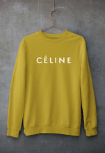 Load image into Gallery viewer, Celine Unisex Sweatshirt for Men/Women-Mustard Yellow-Ektarfa.online