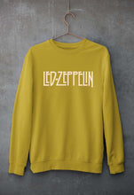 Load image into Gallery viewer, Led Zeppelin Unisex Sweatshirt for Men/Women-Mustard Yellow-Ektarfa.online
