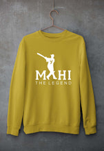 Load image into Gallery viewer, MS Dhoni (MSD) Unisex Sweatshirt for Men/Women-mustard yellow-Ektarfa.online