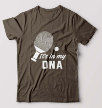 Load image into Gallery viewer, Table Tennis (TT) DNA T-Shirt for Men-Olive Green-Ektarfa.online