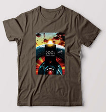 Load image into Gallery viewer, 2001 A Space Odyssey T-Shirt for Men-Olive Green-Ektarfa.online